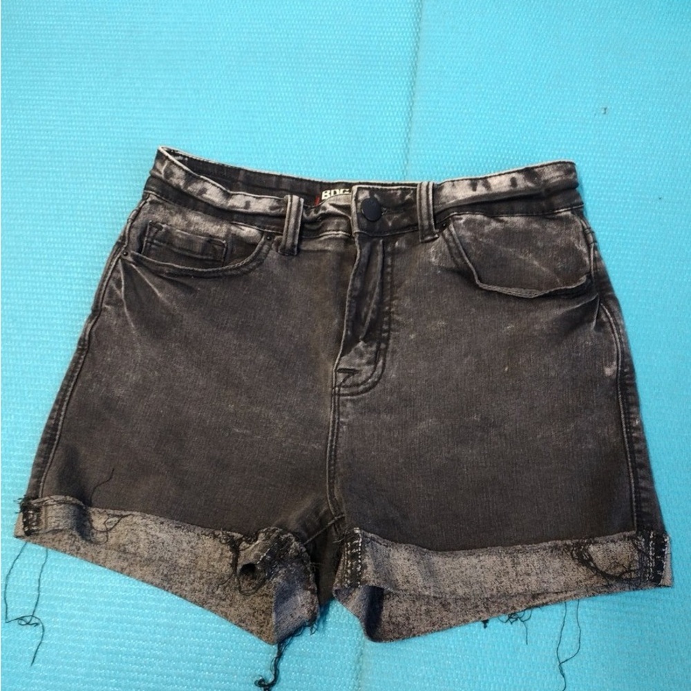 BDG Black Jean Shorts